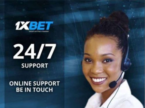 پشتیبانی 1xbet